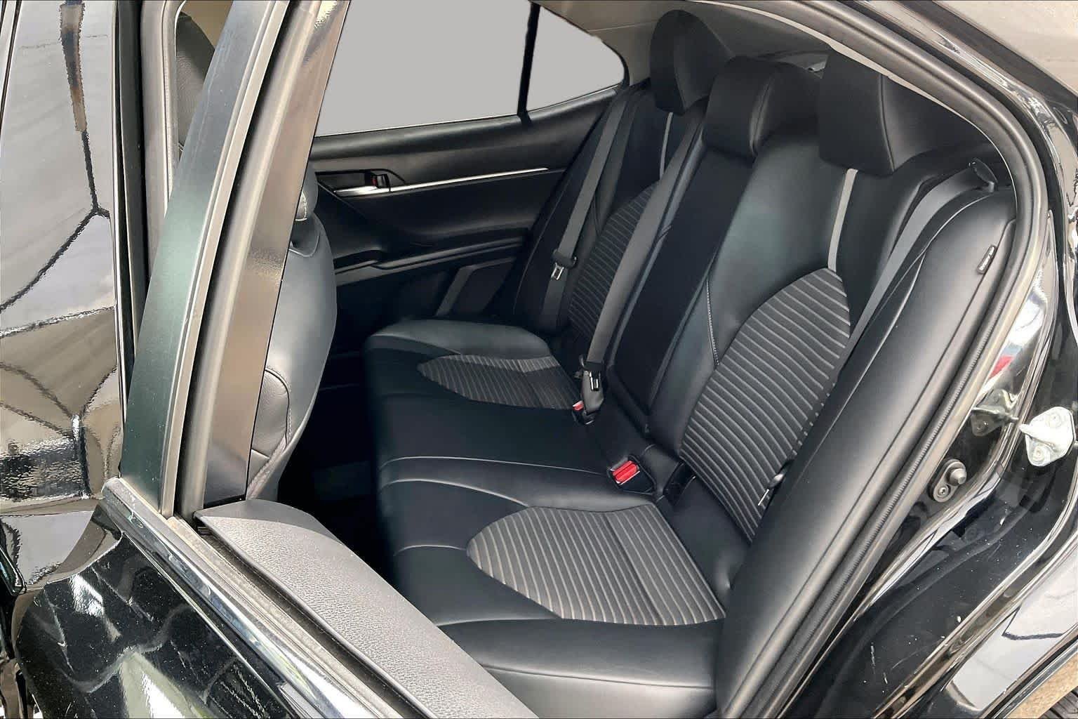 Used 2023 Midnight Black Metallic Toyota SE image 21