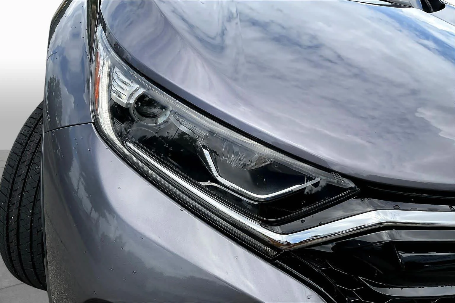 Used 2021 Modern Steel Metallic Honda EX image 28