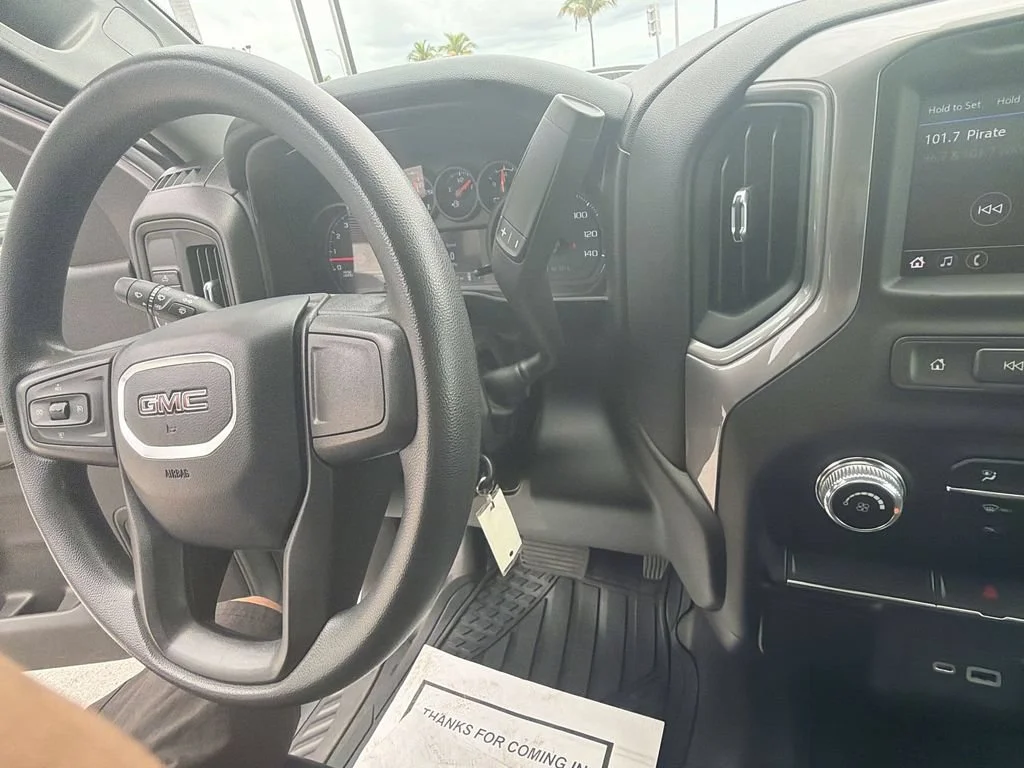 Used 2021 SUMMIT WHITE GMC 2WD Double Cab Long Bed image 22