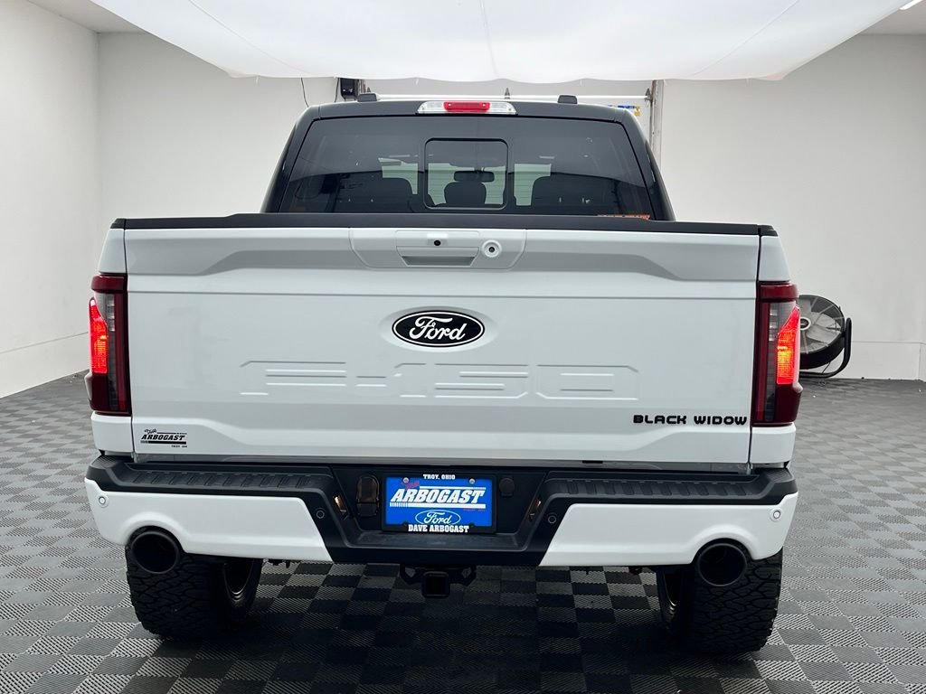 New 2026 White Ford XLT Black Widow Lifted Truck image 11