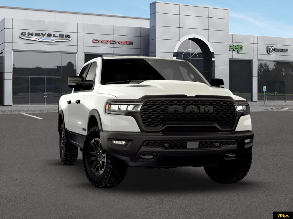 New 2026 Bright White Clear-Coat Exterior Paint RAM Rebel image 15