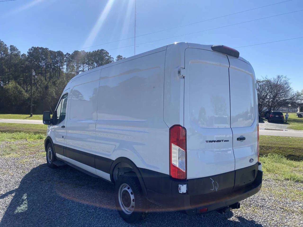 New 2026 Oxford White Ford Cargo Van image 3