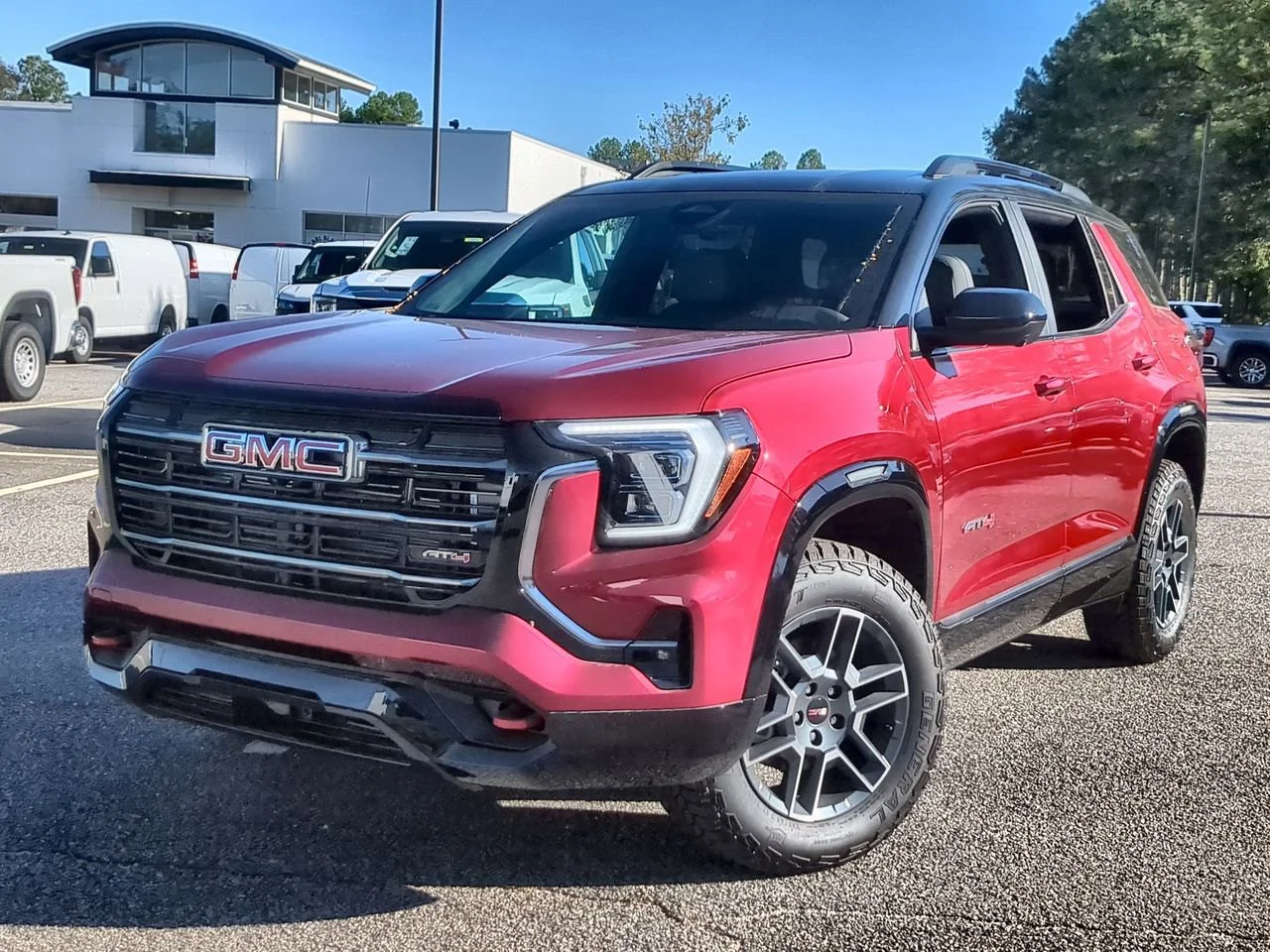 New 2026 Volcanic Red Tintcoat GMC AT4 image 1