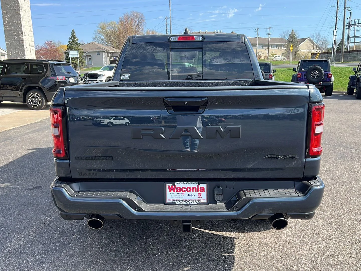 New 2026 Forged Blue Metallic Exterior Paint RAM Big Horn image 6