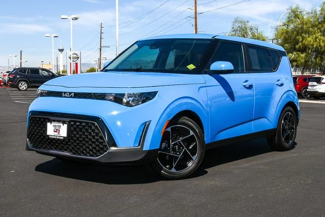 Used 2024 Blue Kia EX image 1