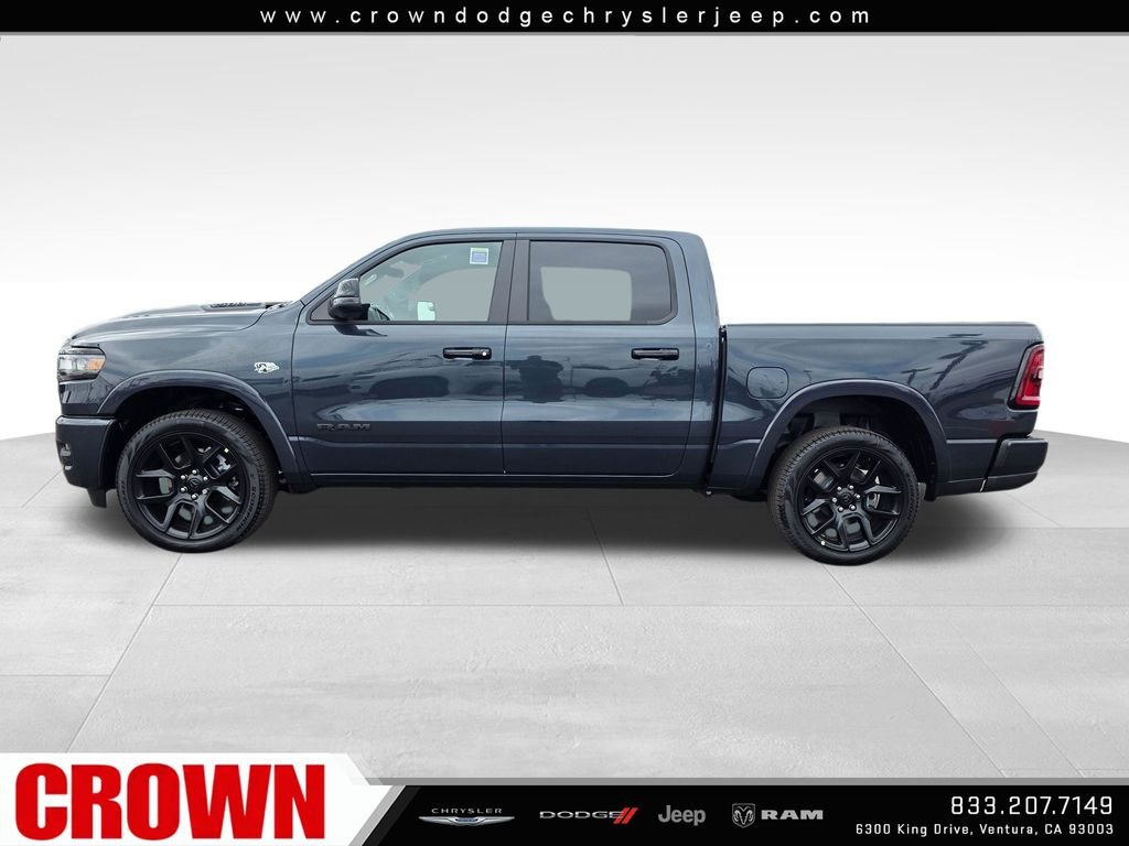 New 2026 Forged Blue Metallic Exterior Paint RAM Laramie image 8