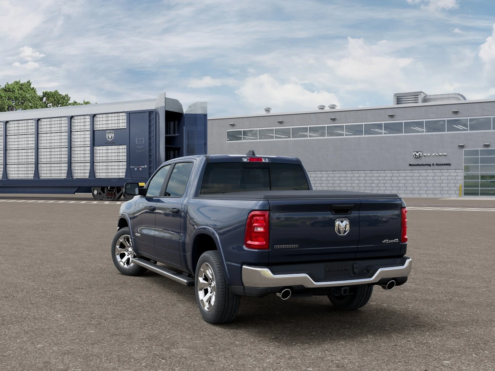 New 2026 Forged Blue Metallic Exterior Paint RAM Big Horn/Lone Star image 29