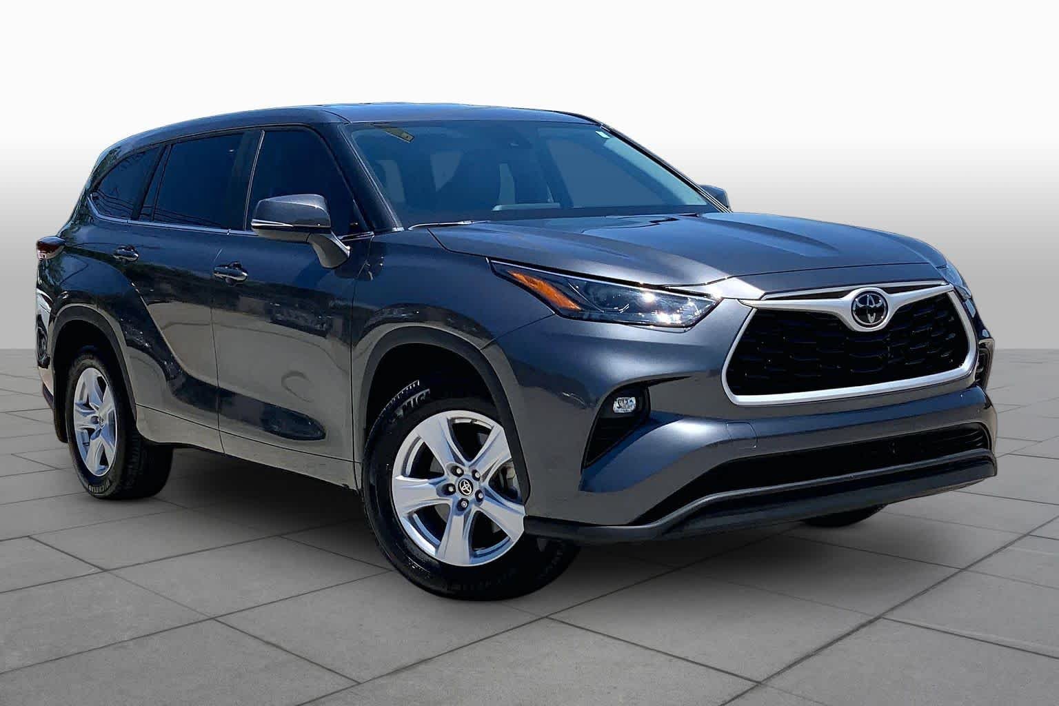 Used 2024 Magnetic Gray Metallic Toyota LE image 3