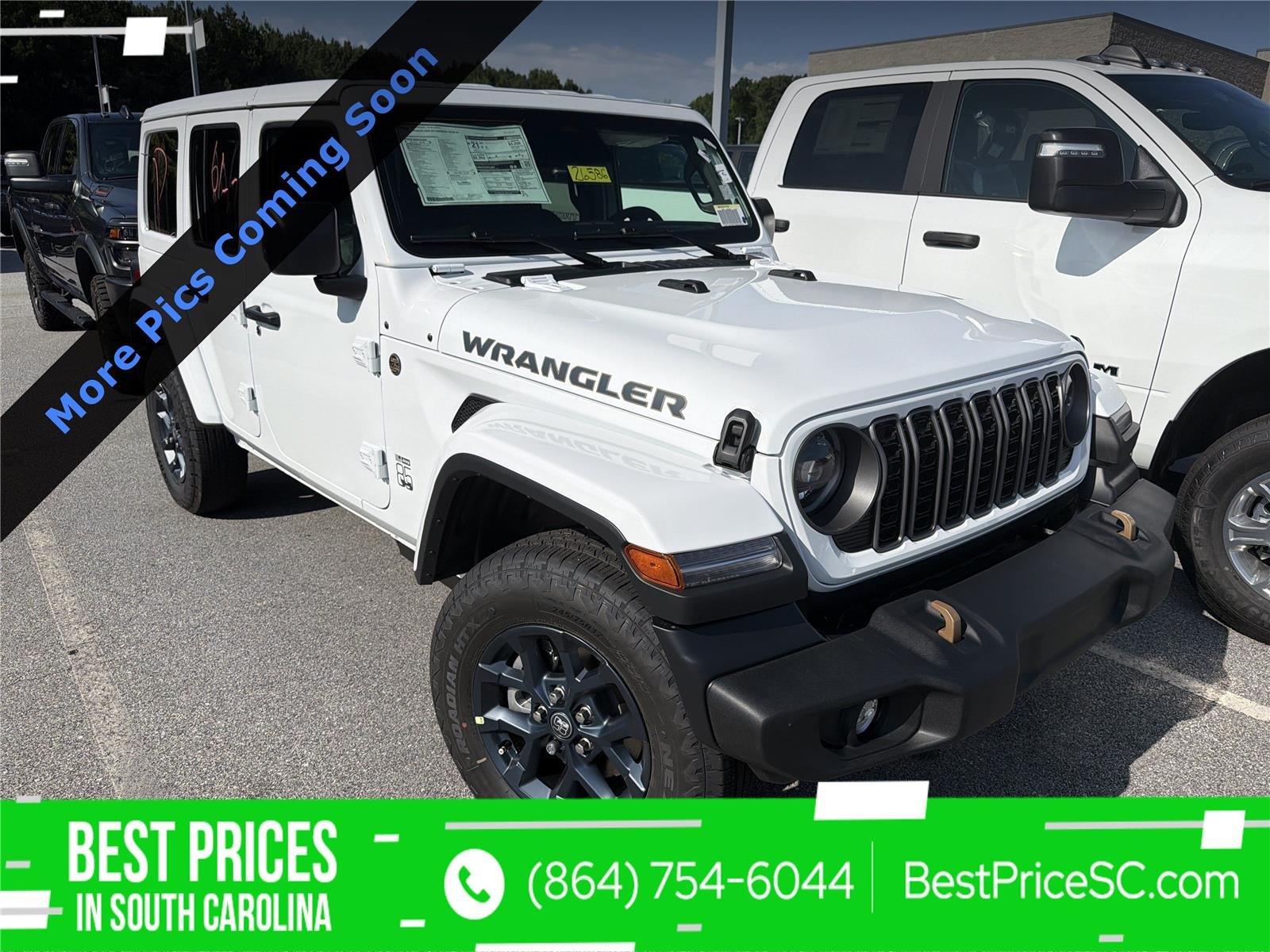 New 2026 Bright White Clear-Coat Exterior Paint Jeep 85th Anniversary image 1