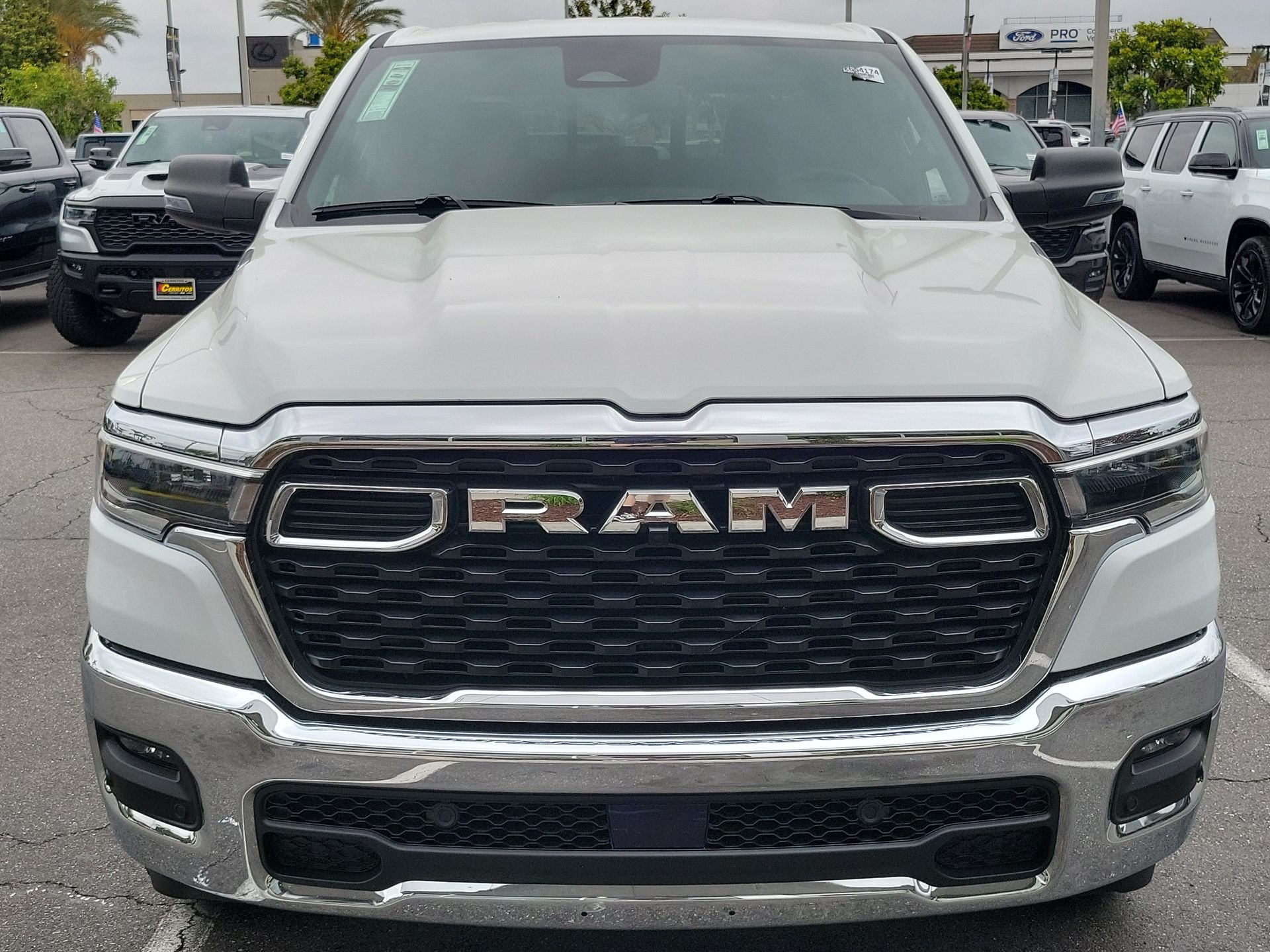 New 2026 Bright White Clear-Coat Exterior Paint RAM Big Horn/Lone Star image 7