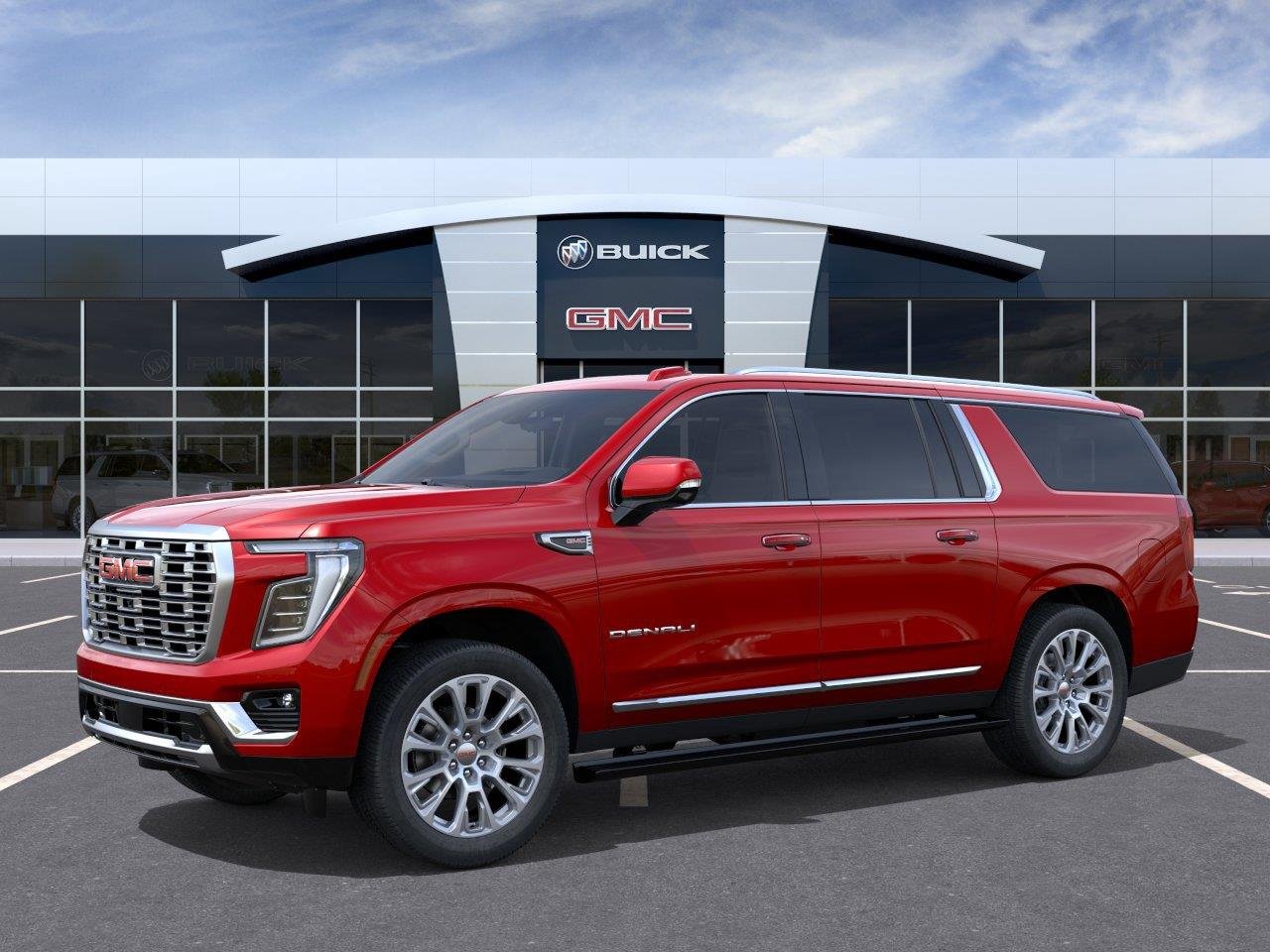 New 2026 Volcanic Red Tintcoat GMC Denali image 2