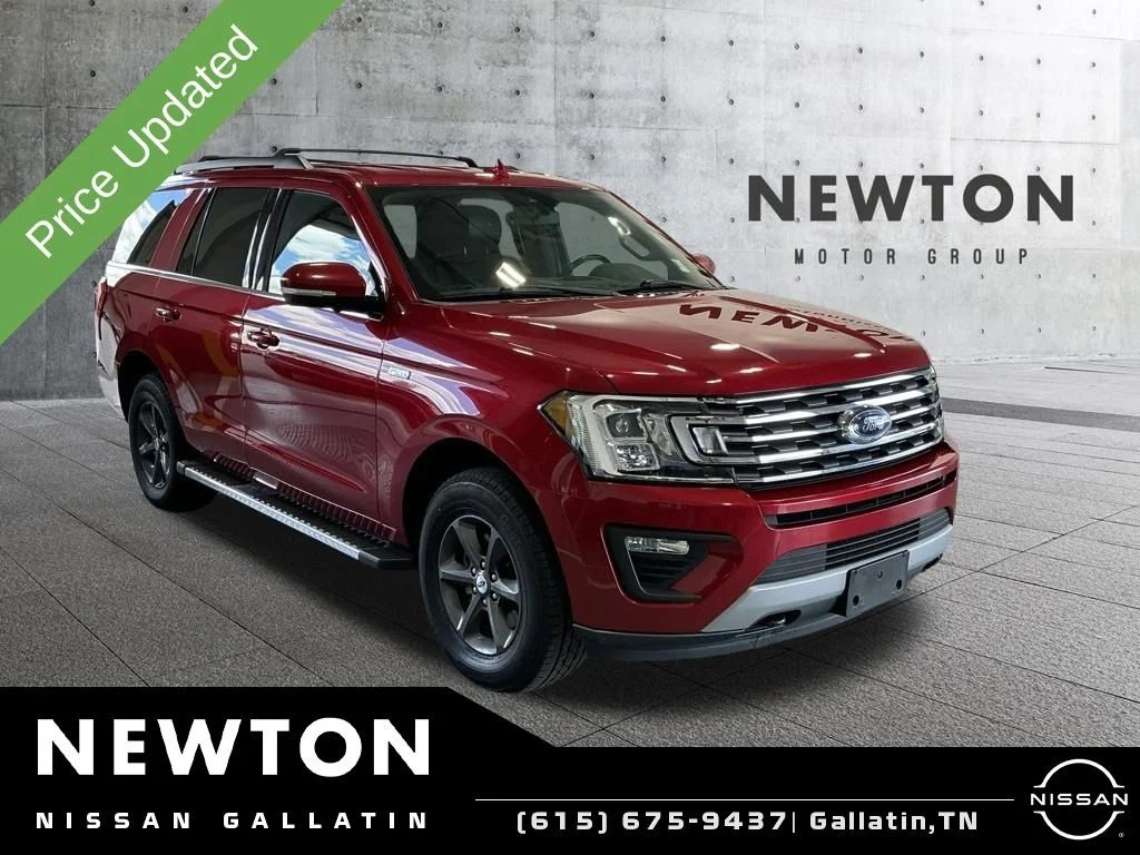 Used 2021 Rapid Red Metallic Tinted Clearcoat Ford XLT image 1