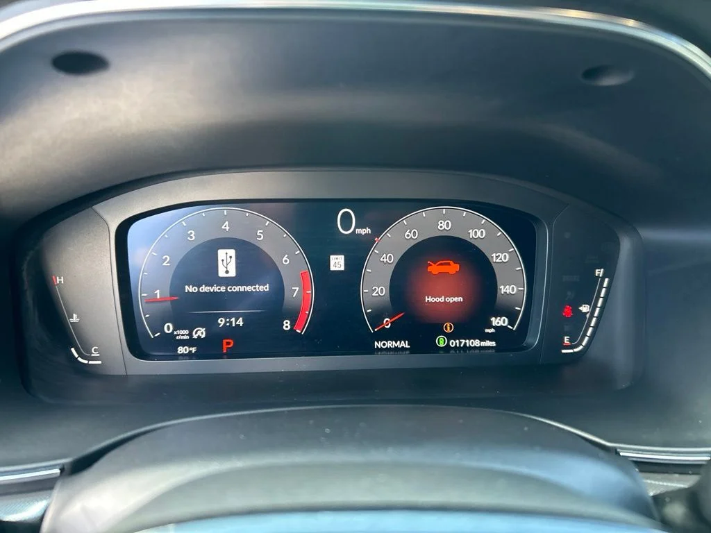 Used 2025 Majestic Black Pearl Acura A-SPEC image 9