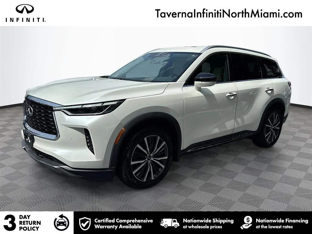 Certified Used 2023 White INFINITI Sensory image 1