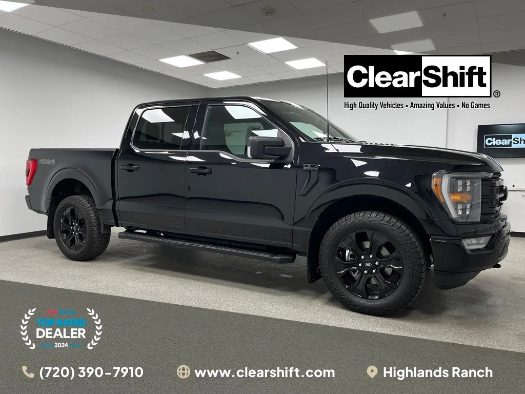 Used 2023 Black Ford XLT image 1