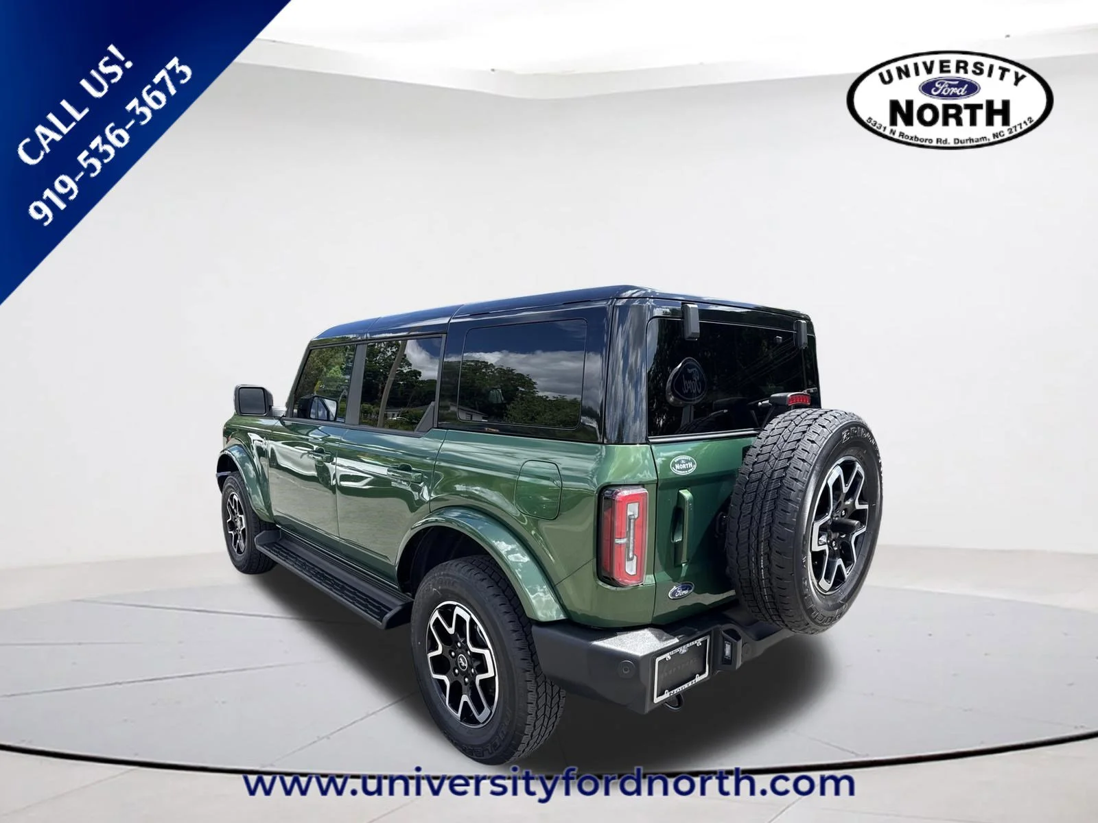 Used 2025 Green Metallic Ford Outer Banks image 5