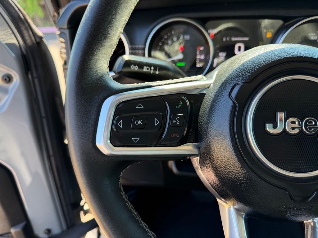 Used 2023 Gray Jeep Sahara 4xe image 16