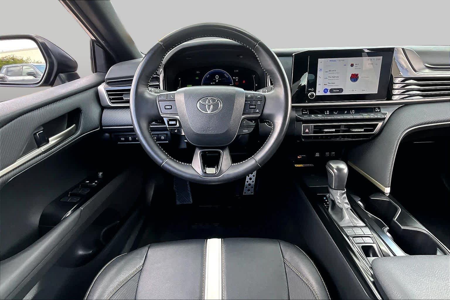 Used 2025 Midnight Black Metallic Toyota SE image 6