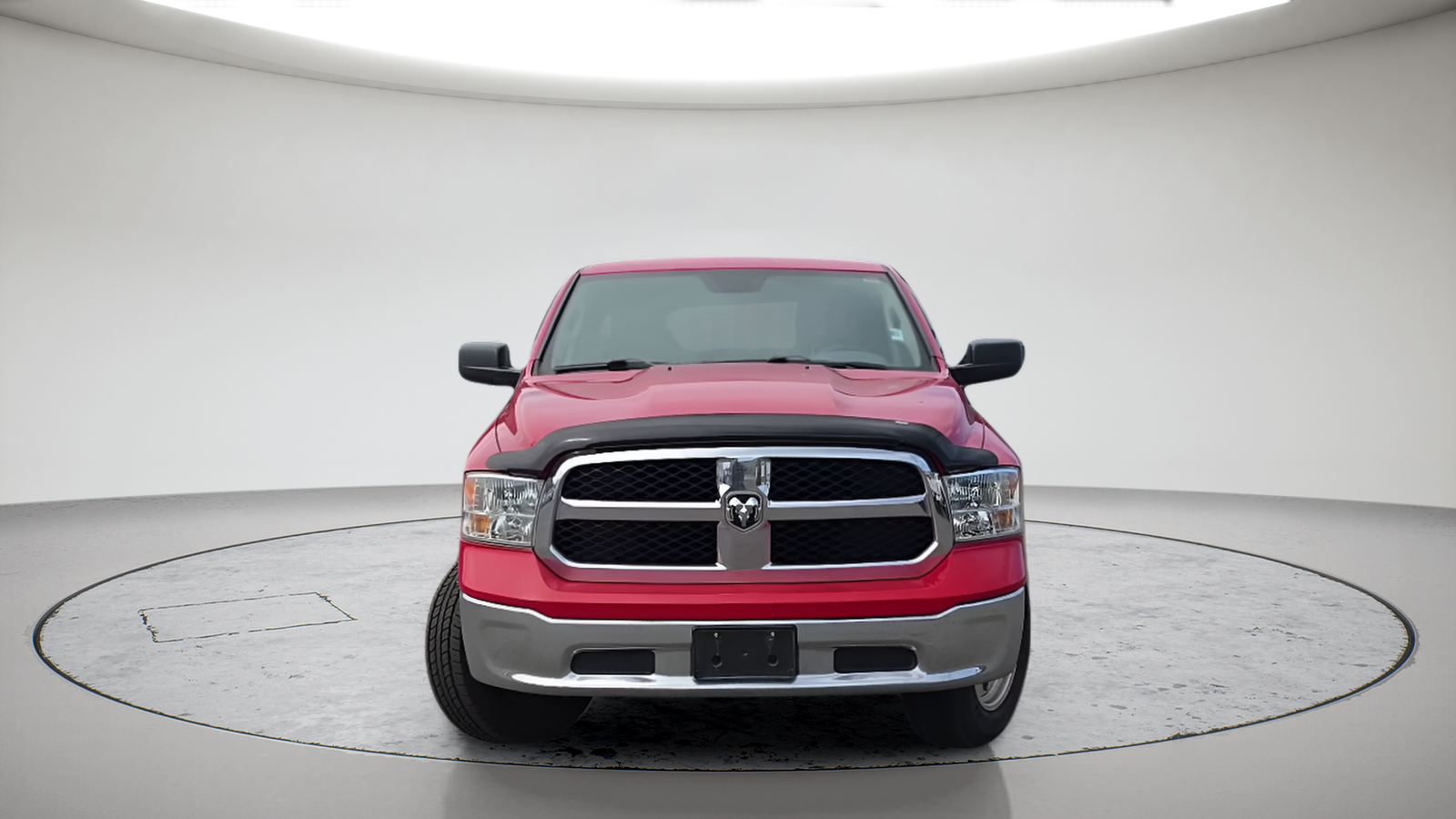 Used 2018 Flame Red Clearcoat Ram SLT image 2