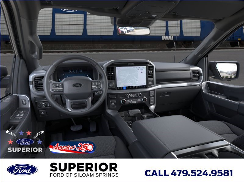 New 2026 Agate Black Metallic Ford XLT image 9
