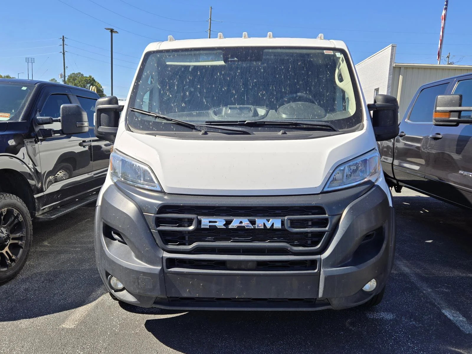 Used 2025 Bright White Clearcoat Ram Base image 2