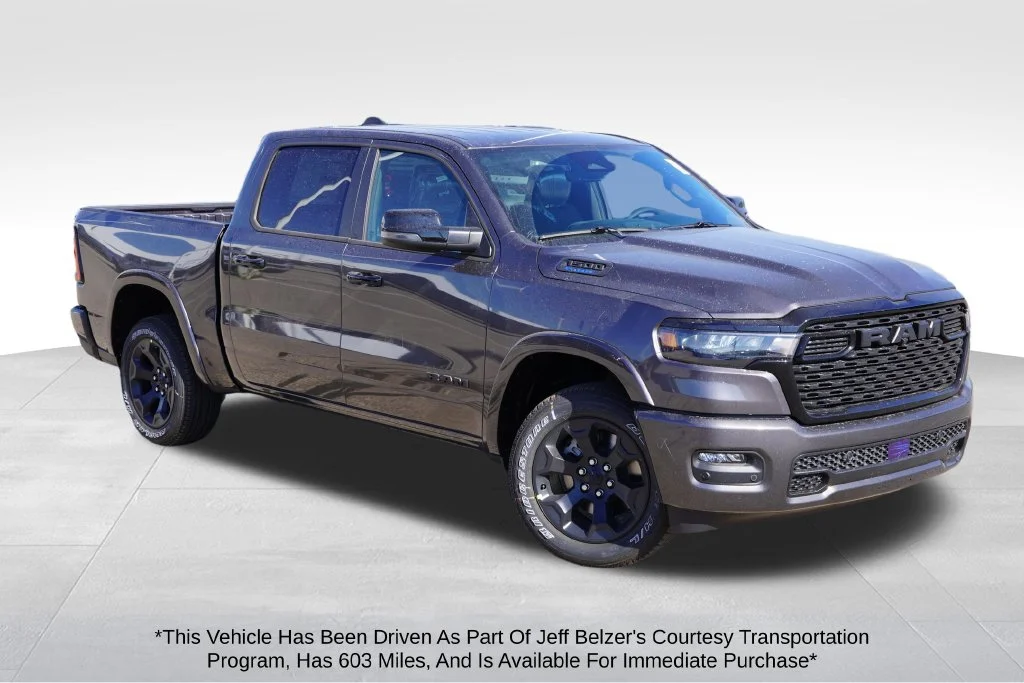 New 2026 Granite Crystal Metallic Clear-Coat Exterior Paint RAM Big Horn image 1