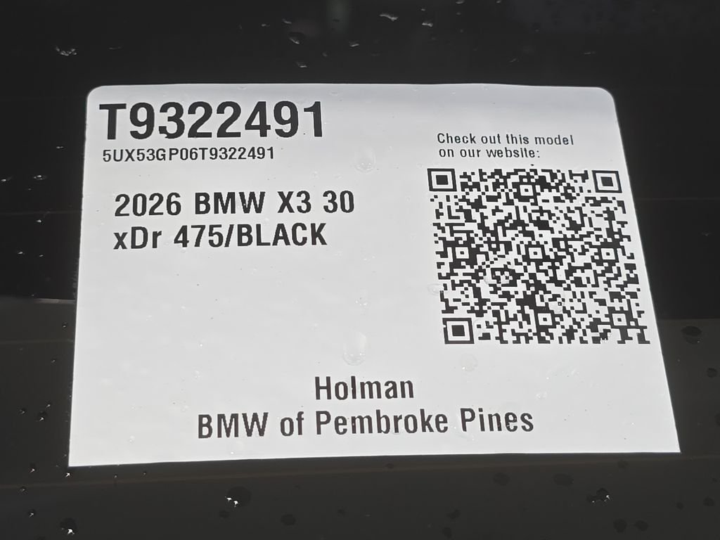Used 2026 Black Sapphire Metallic BMW 30 xDrive image 26