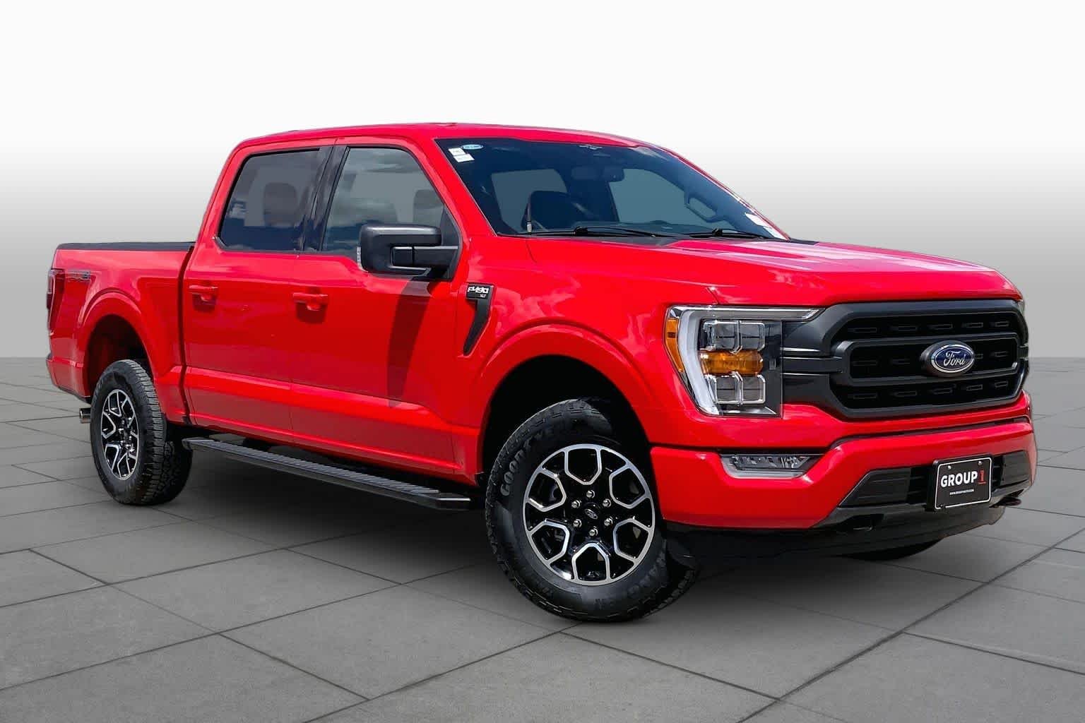 Used 2023 Race Red Ford XLT image 3