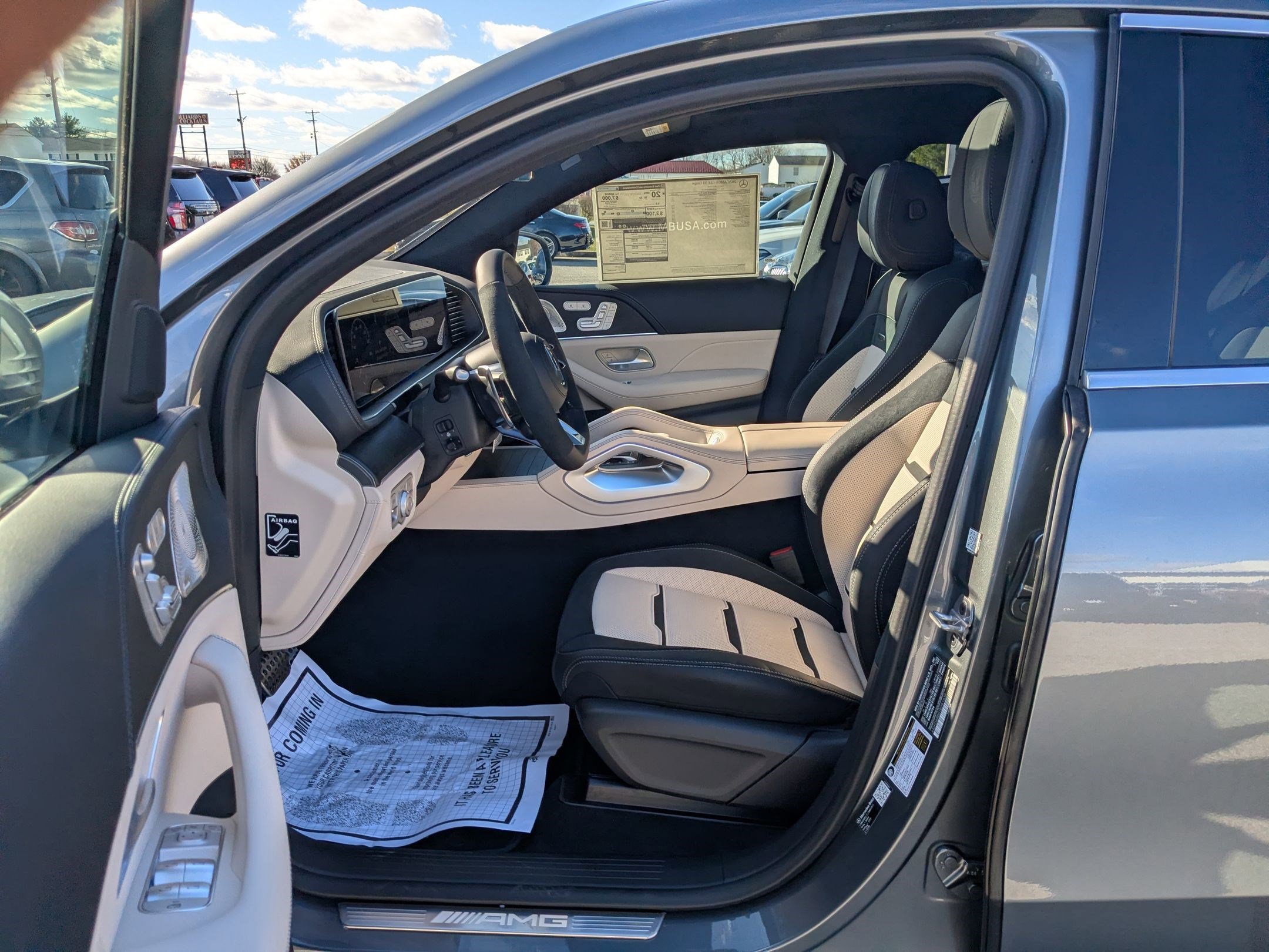 New 2026 Selenite Grey Metallic Mercedes-Benz AMG® GLE 53 4MATIC+ Coupe image 56