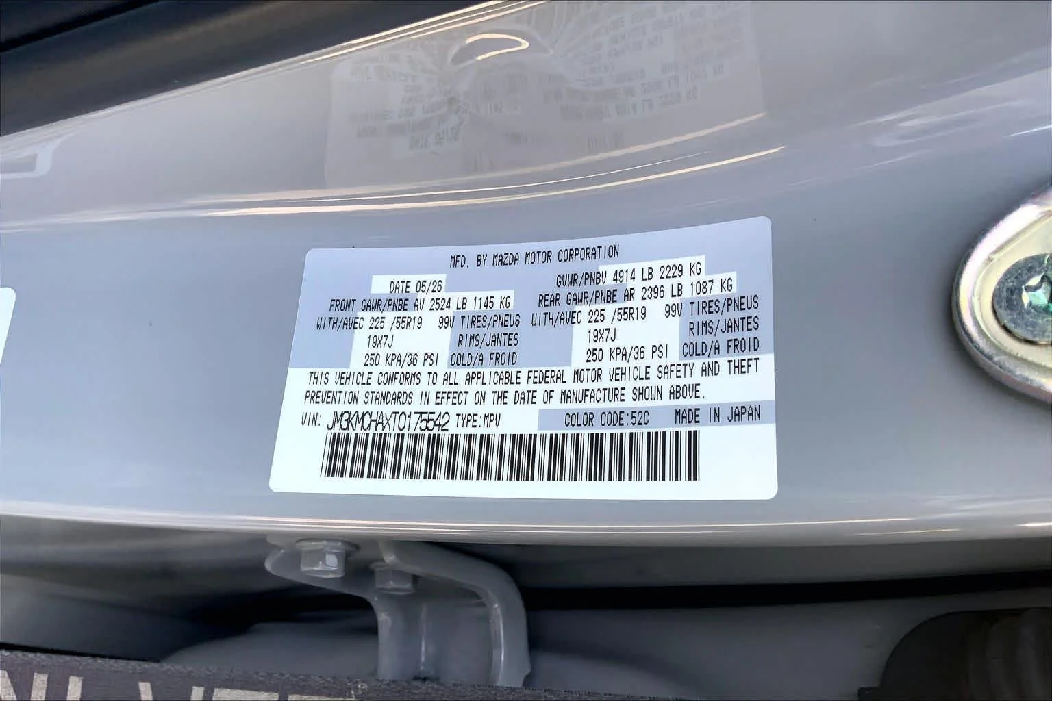 New 2026 Aero Gray Metallic Mazda 2.5 S Preferred AWD image 12