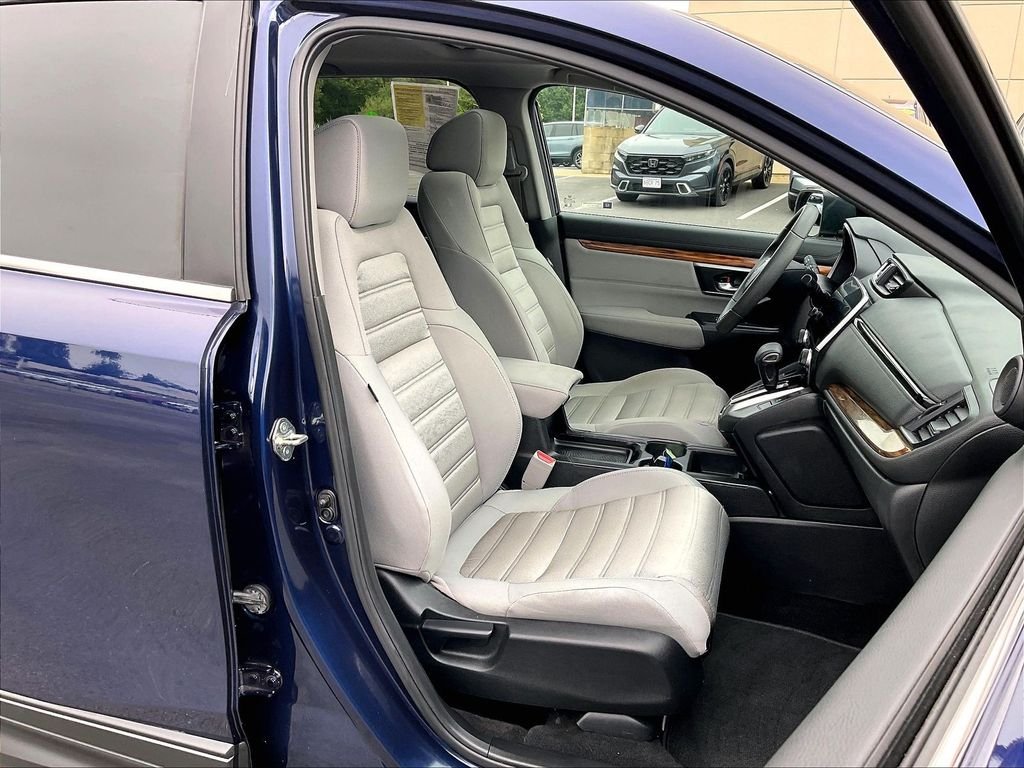 Used 2018 Obsidian Blue Honda EX image 11