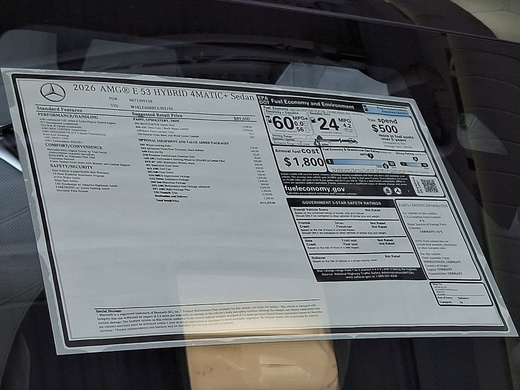 New 2026 MANUFAKTUR Alpine Grey Mercedes-Benz E 53 AMG® image 25