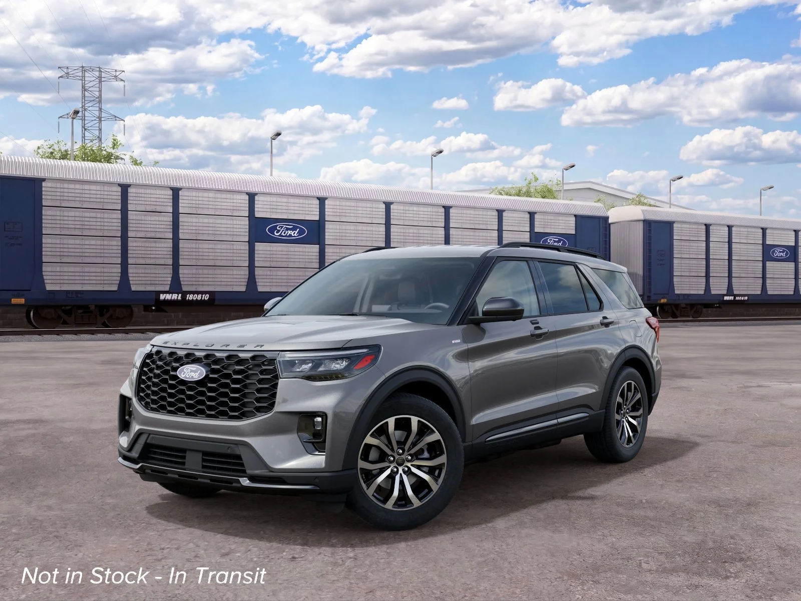 New 2027 Carbonized Gray Metallic Ford ST-Line image 2