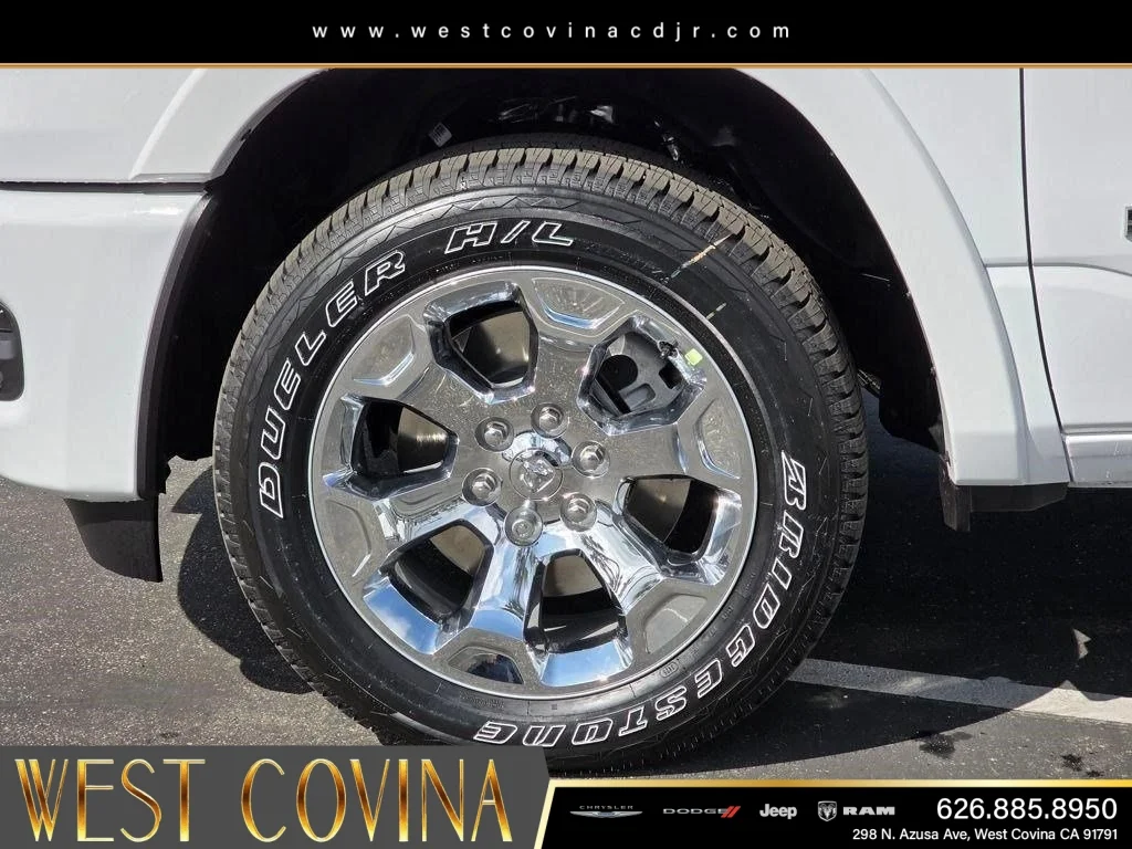 New 2026 Bright White Clear-Coat Exterior Paint RAM Big Horn/Lone Star image 9