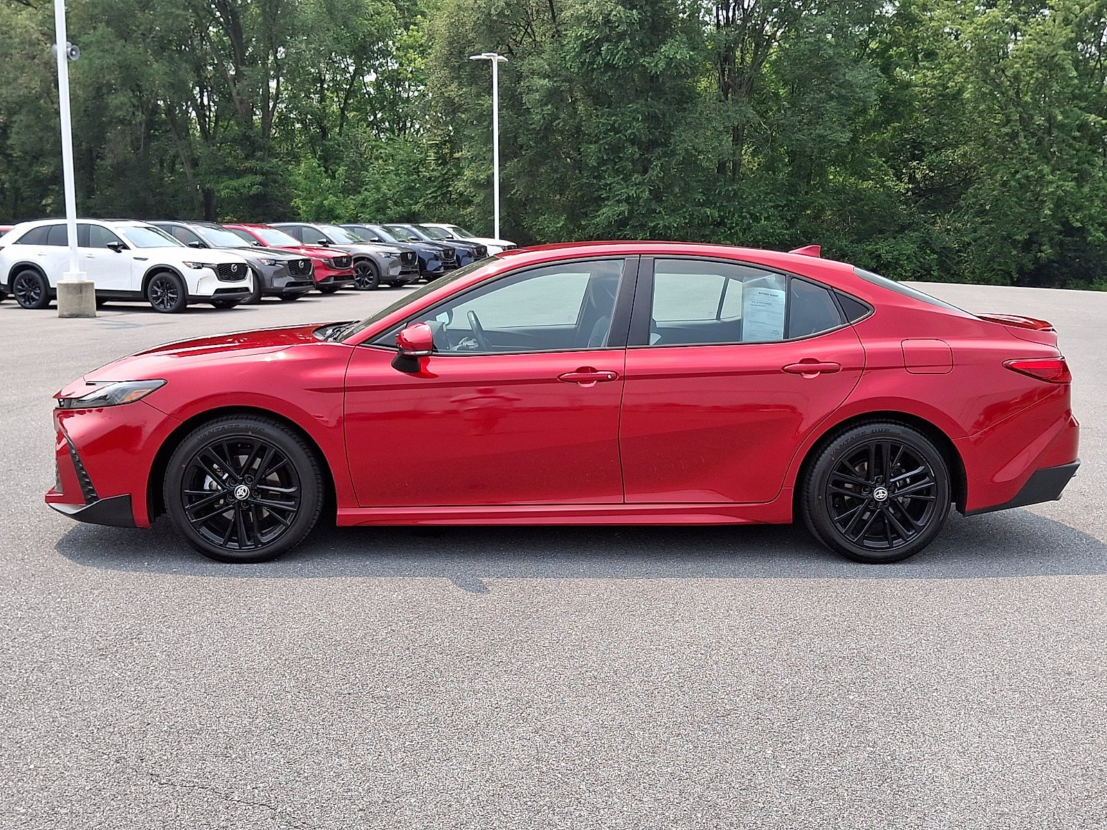 Used 2025 Supersonic Red   3U5 Toyota SE image 4