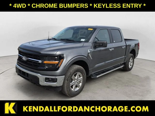 Certified Used 2025 Gray Ford XLT image 1