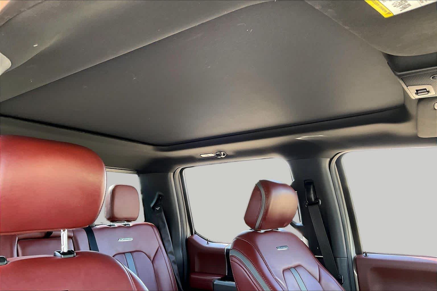 Used 2018 White Gold Ford Platinum image 14