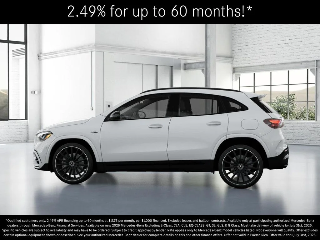 New 2026 Polar White Mercedes-Benz AMG® GLA 35 4MATIC SUV image 33