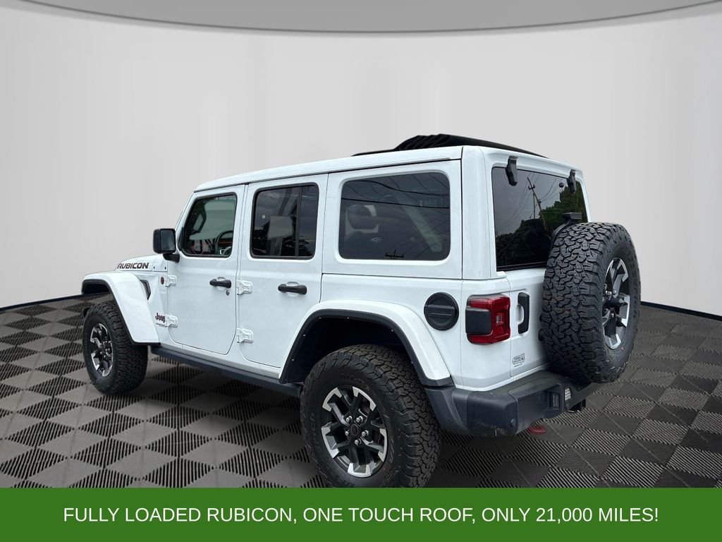 Used 2021 White Jeep Unlimited Rubicon image 5