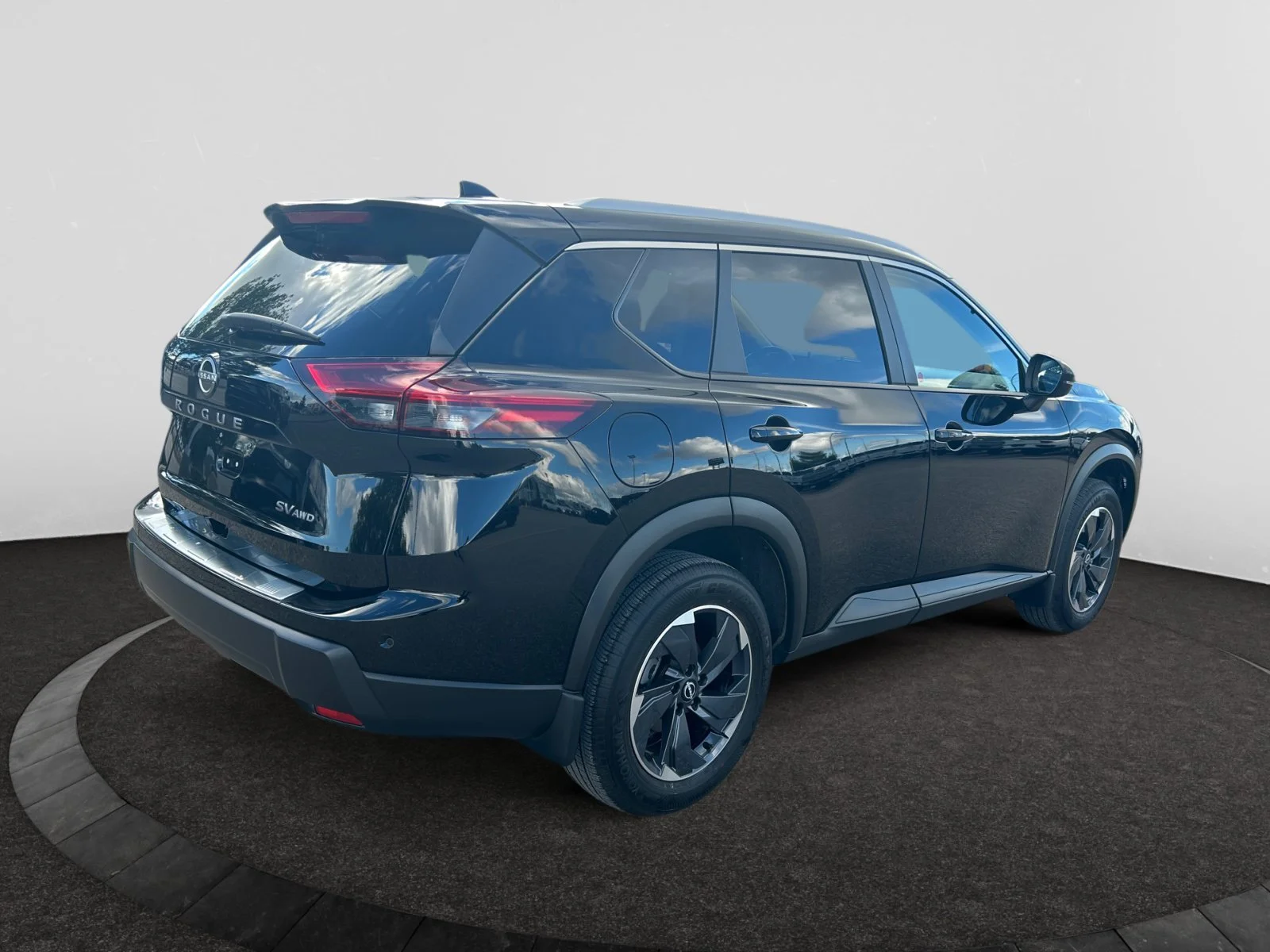 Used 2024 Black Nissan SV Moonroof AWD image 5