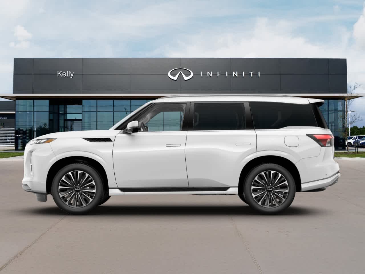 New 2027 Radiant White INFINITI Luxe 4WD image 3