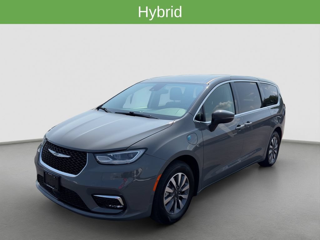 Gray 2023 Chrysler Pacifica Hybrid Minivan Front-Wheel Drive