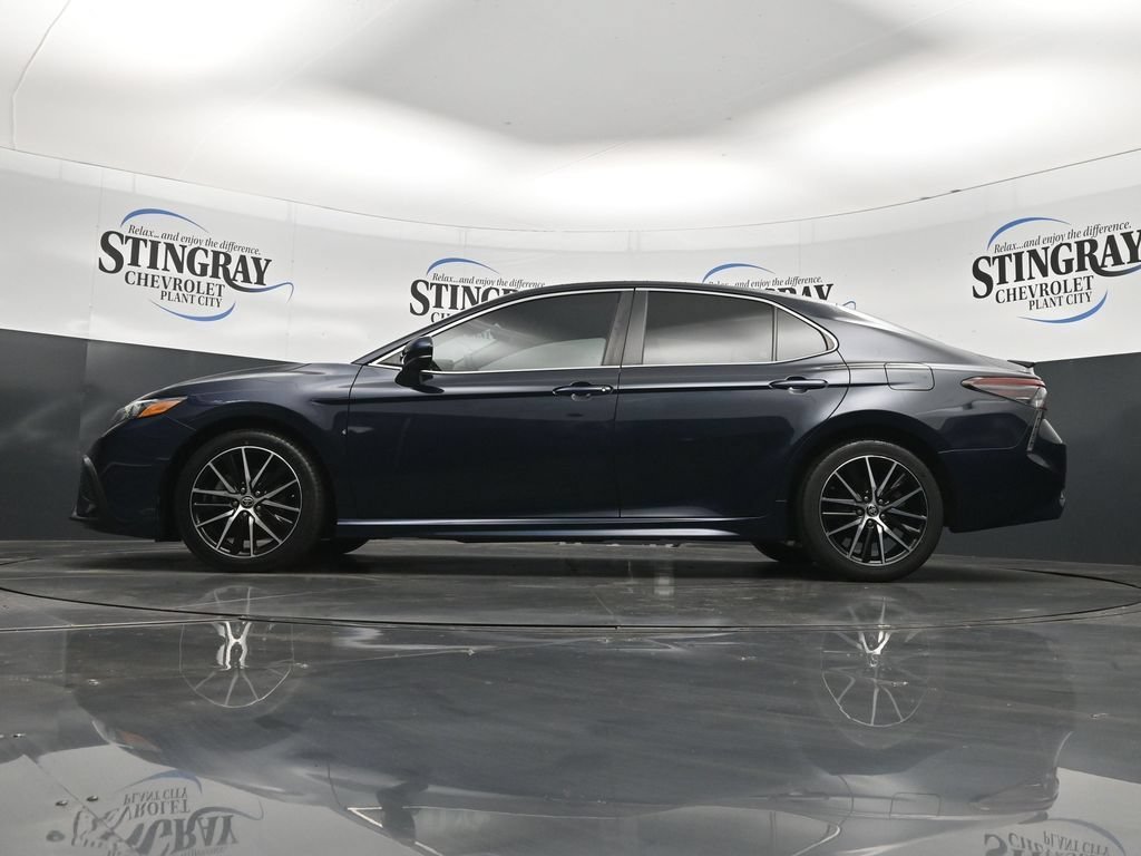 Used 2021 Blue Toyota SE image 29