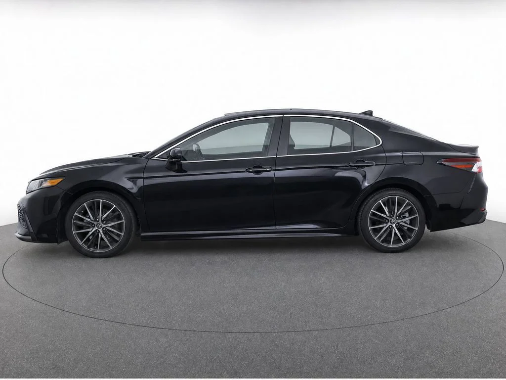 Used 2024 Black Toyota SE image 2