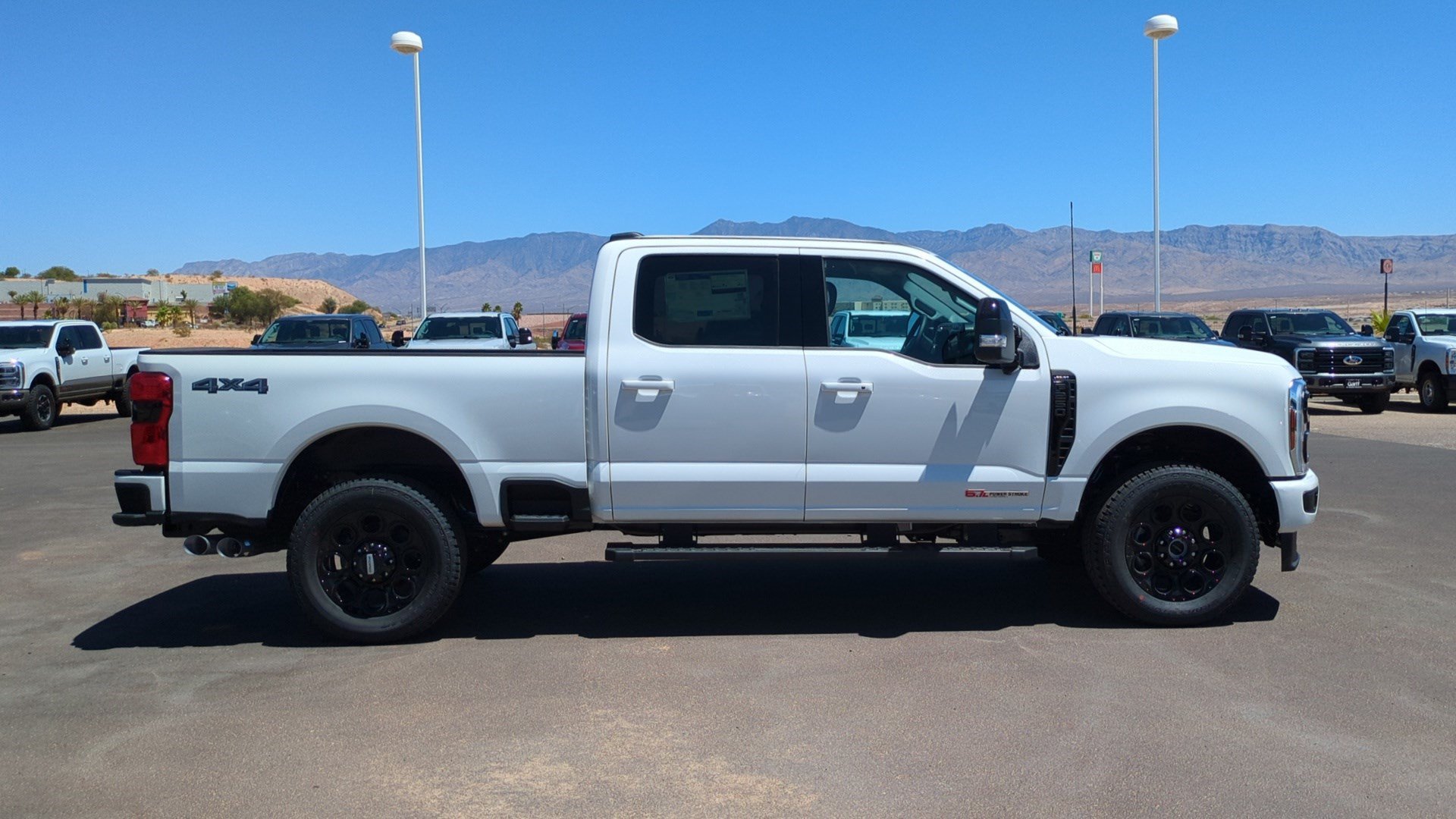 New 2026 Star White Metallic Tri-Coat Ford LARIAT image 2