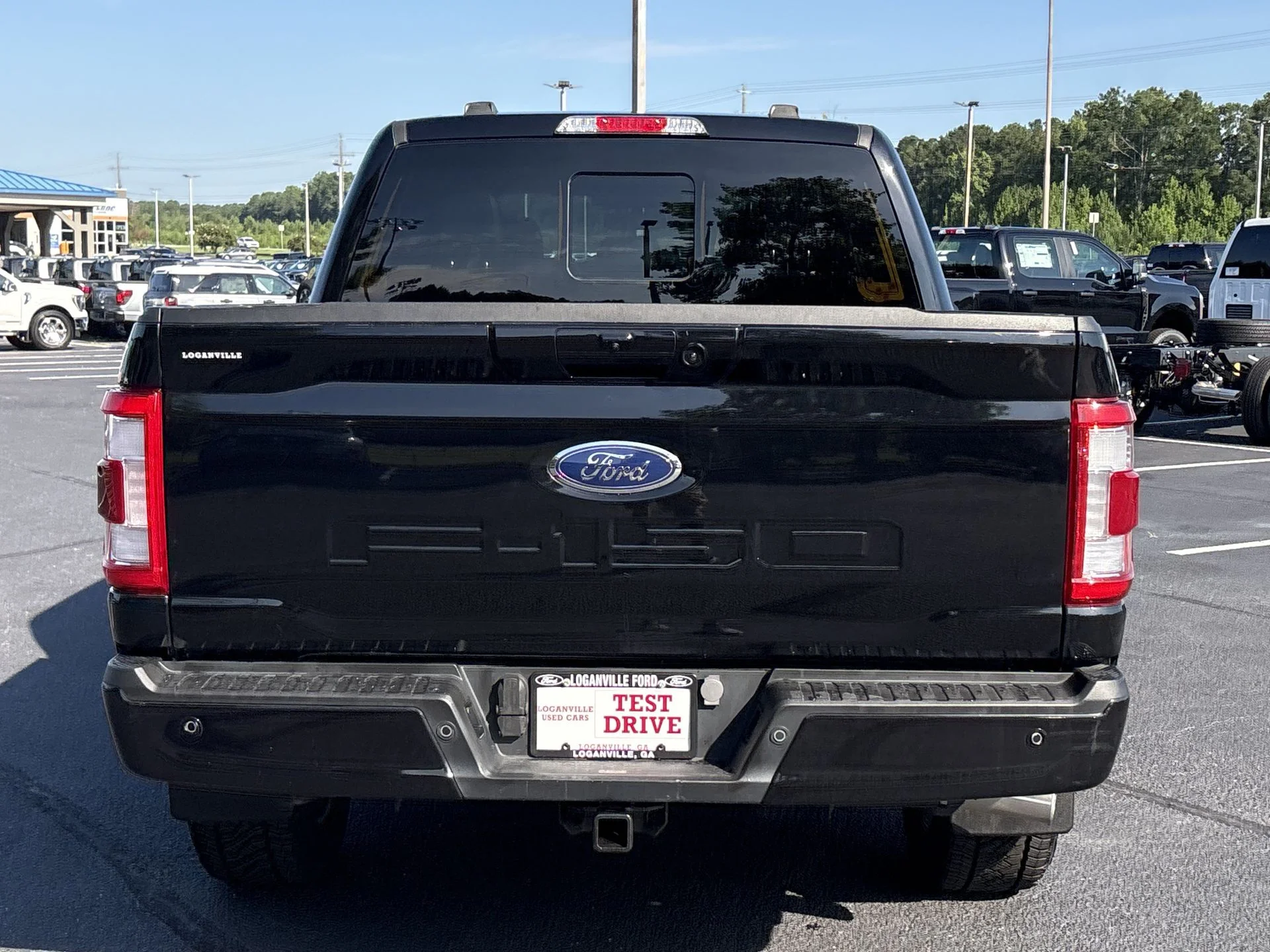 Certified Used 2023 Black Metallic Ford Lariat image 26