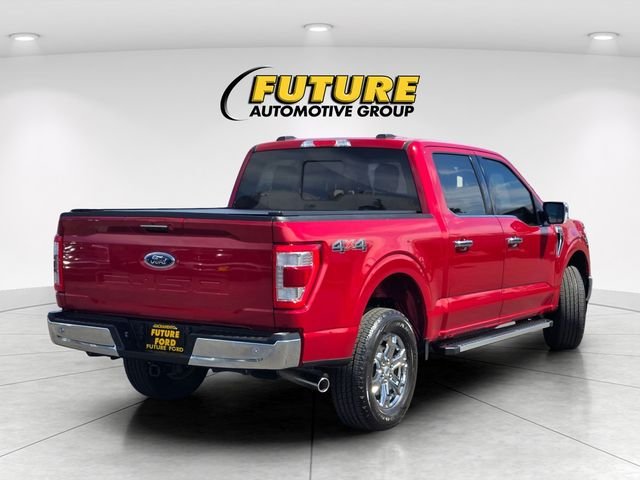 Used 2022 Red Ford Lariat image 4
