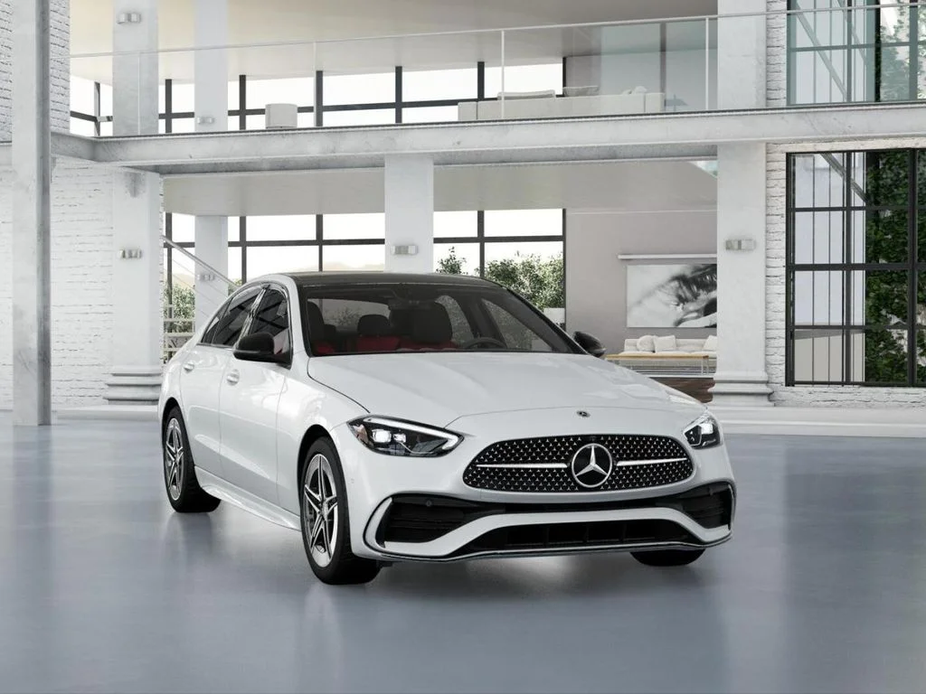 New 2026 White Mercedes-Benz C 300 image 9