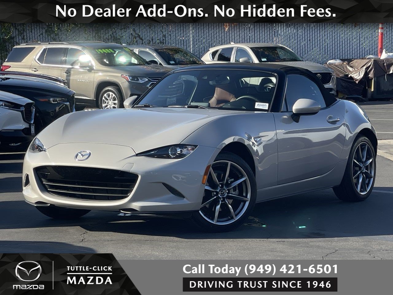 Used 2023 Platinum Quartz Metallic Mazda Grand Touring image 1