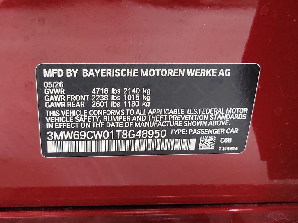 New 2026 Vegas Red Metallic BMW 330i image 19